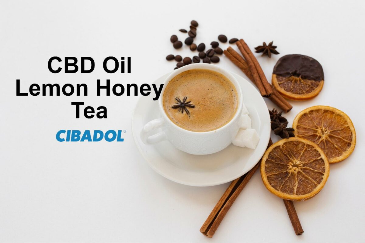 CBD Oil Lemon Honey Tea