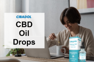 CBD oil drops