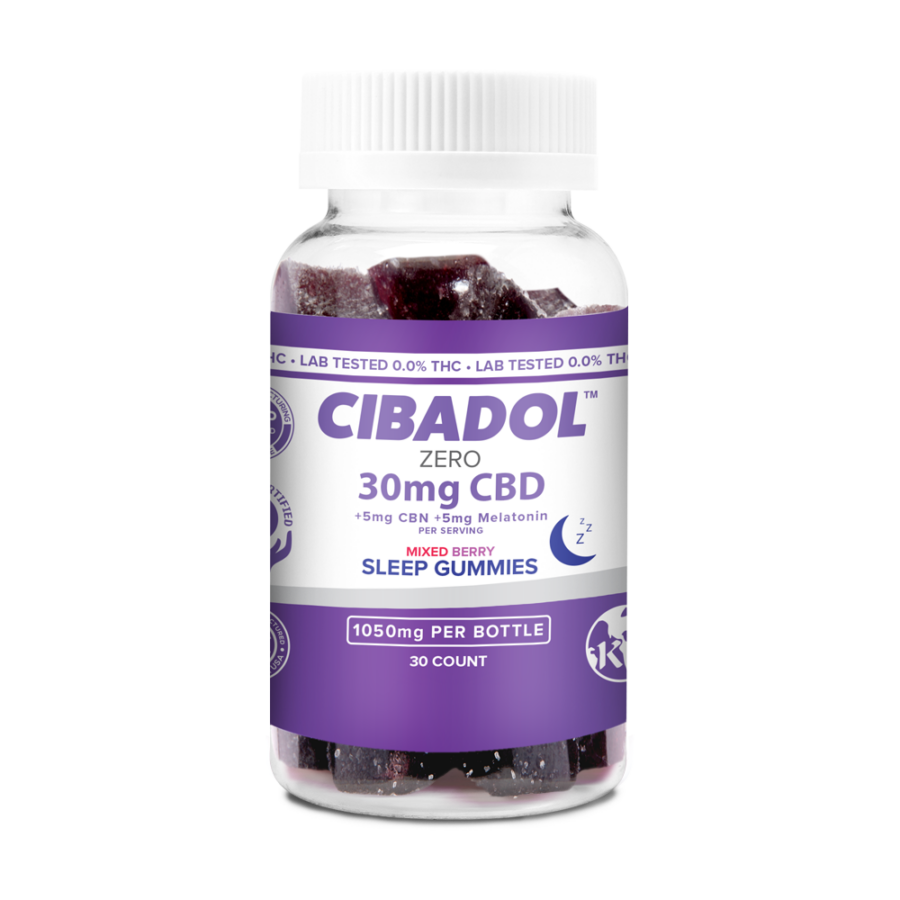 Cibadol Zero Sleep Gummies Mixed Berry