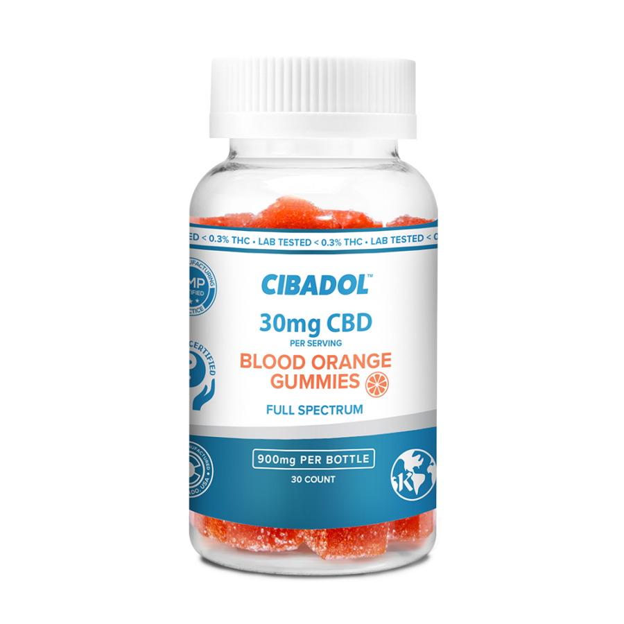 Cibadol Full Spectrum Gummy - Blood Orange 30mg