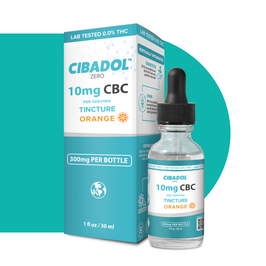 Cibadol Zero CBC Orange Tincture 10mg
