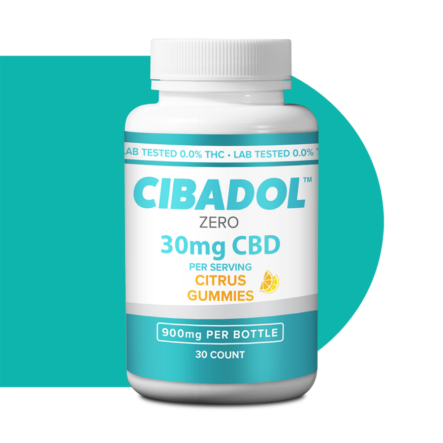 Cibadol Zero Citrus CBD Gummy 900mg