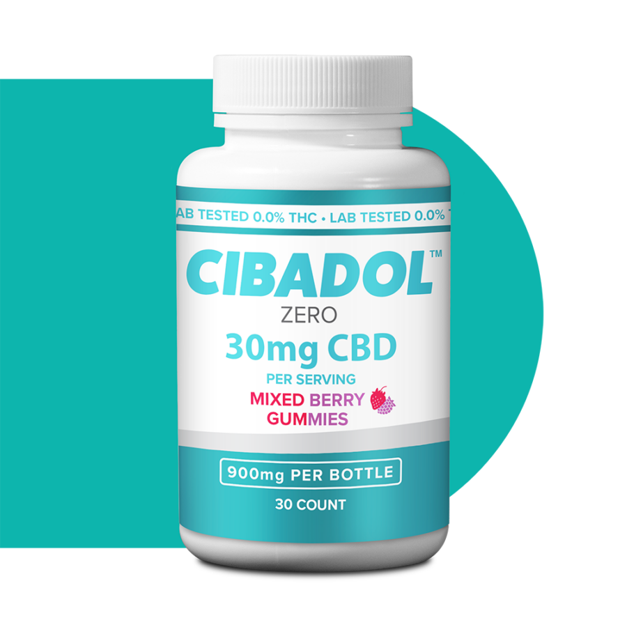 Cibadol Zero Mixed Berry CBD Gummy 900mg