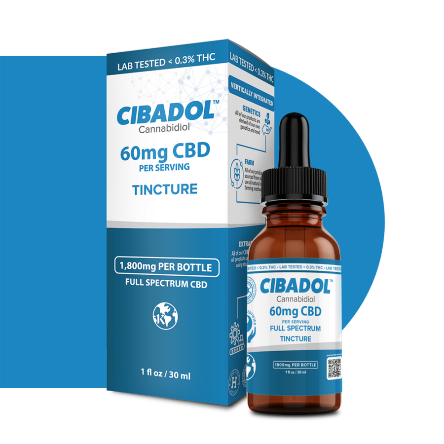 Cibadol Full Spectrum Tincture - 1800mg